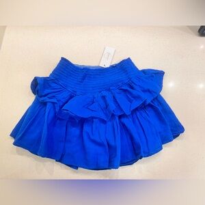 Chic Royal Blue Mini Skirt for Women